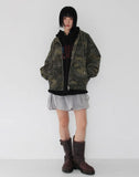 CAMO HOODED JUMPER
