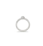 Orbit Silver (W) Full Pave Ring