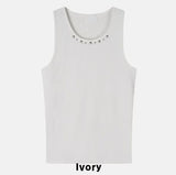 Ranger Rivet Ribbed Sleeveless