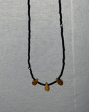 Vintage Stone Gemstone Droplet Bead NC