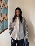 [unisex] Penpurb Quilted Over Flight Jumper