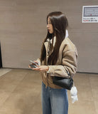 Full Wool Lining Fur Collar Mustang Blouson Jumper