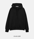 Flat brushed overfit hood