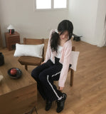 Sakura Frill Wave Wool Knit Cardigan