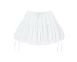 SHIRRING BALLOON SKIRT