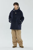 WOOL BLEND OVERSIZE DUFFLE COAT