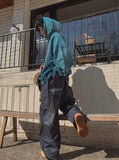 Qoo Back Painting Denim Pants