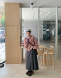 Nokt Pleated Long Skirt