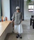 [Unisex] Inteco Keyring Banding Bermuda Pants