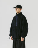 [AG] Ethnic Tape Fleece Anorak