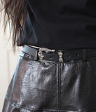 Western Heart Buckle Belt