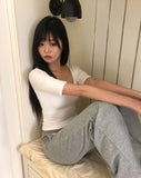 Rofu Folding Bootcut Training Pants