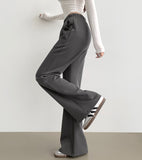 High-quality spring to fall bootcut banding pants