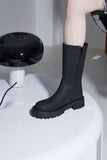 matte half rain boots