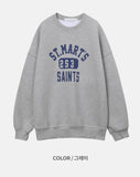 Overfit Double Layer Saint Sweatshirt