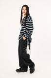 Relaxed stripe long sleeve