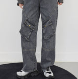 Bleak Pocket Slit Pants