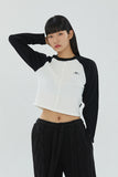DESTROYED KNIT CROP SLEEVE