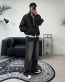 Rattie Damage Ribbed Knit Long Sleeve
