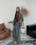 More Light Washed Field Jacket