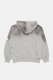 Groovy cut out dirty washed hoodie