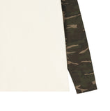 NEW LIFE Camo Raglan Long Sleeve T-Shirt