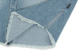 WASHED DENIM HALF SHIRT