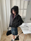Arco Wool Herringbone Short Duffel Coat