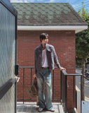 Godin Washed Back Pocket Wide Denim
