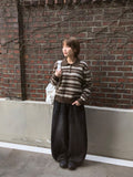 Hengo Stripe Collar Knit
