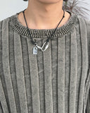 Raed Vintage Dyeing Ribbed Knit