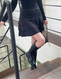 Beckin Span Mini Tiered Skirt Pants