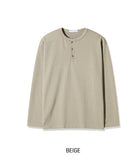 Roach Waffle Henley Neck Long Sleeve