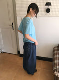 [BAONHAUS] Cretin Stud Cotton Wide Pants