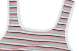 STRIPE KNIT SQUARE TOP