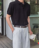 Lucio Hazzi Linen Short Sleeve Knit
