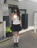 Whipping Dot Balloon Mini Skirt