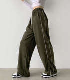 Side Tie Two-Way Wide Jogger Training Pants