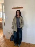 Carew Pocket Cotton Over Bomber Jacket