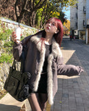 Creme Raccoon Fur Padding Mustang