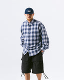 Seersucker Gradation Check Shirt