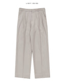 Latz Two-Tuck Banding Wide Slacks