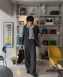 Saint overfit two button blazer