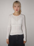 PASTEL SLIM LONG SLEEVE