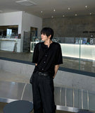 Summer Round Short Sleeve Cardigan