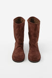Faye suede fleece winter boots