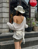 17 Numbering Summer Color Matching Knit