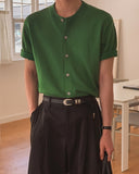Roan Summer Linen Half Knit Cardigan