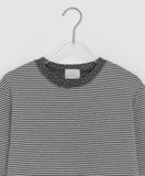 Muyan Dot Stripe Long Sleeve Tee