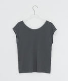 Leuni Lace Cap Sleeve Layered Short Sleeve T-shirt